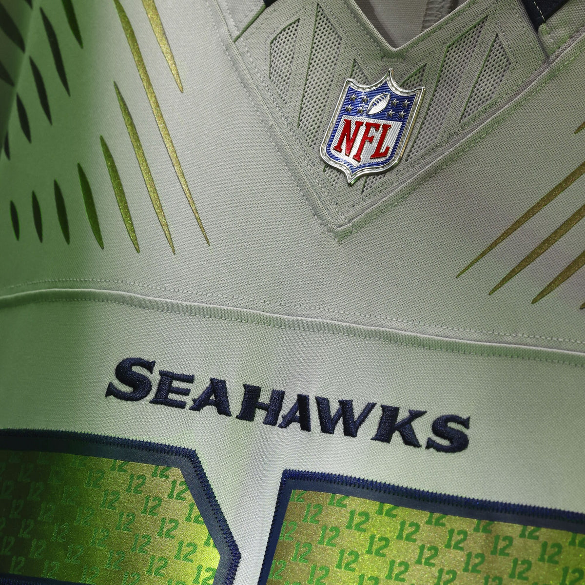 Seattle Seahawks Jaxon Smith-Njigba Wolf Gray 2025 Rivalries Collection Stitched Limited Jersey