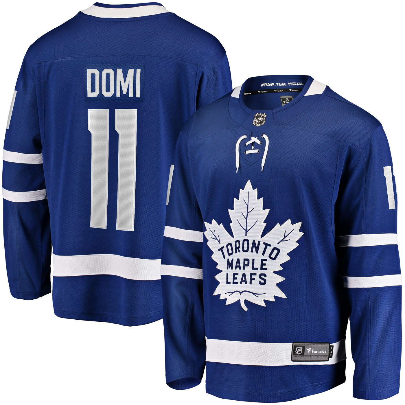 Toronto Maple Leafs Max Domi Fanatics Blue Home Breakaway Jersey