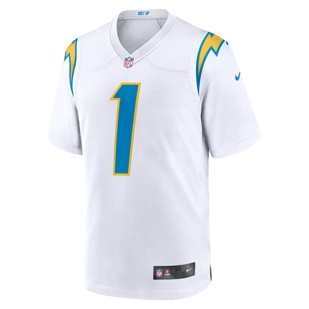 Los Angeles Chargers Quentin Johnston White Away Game Jersey