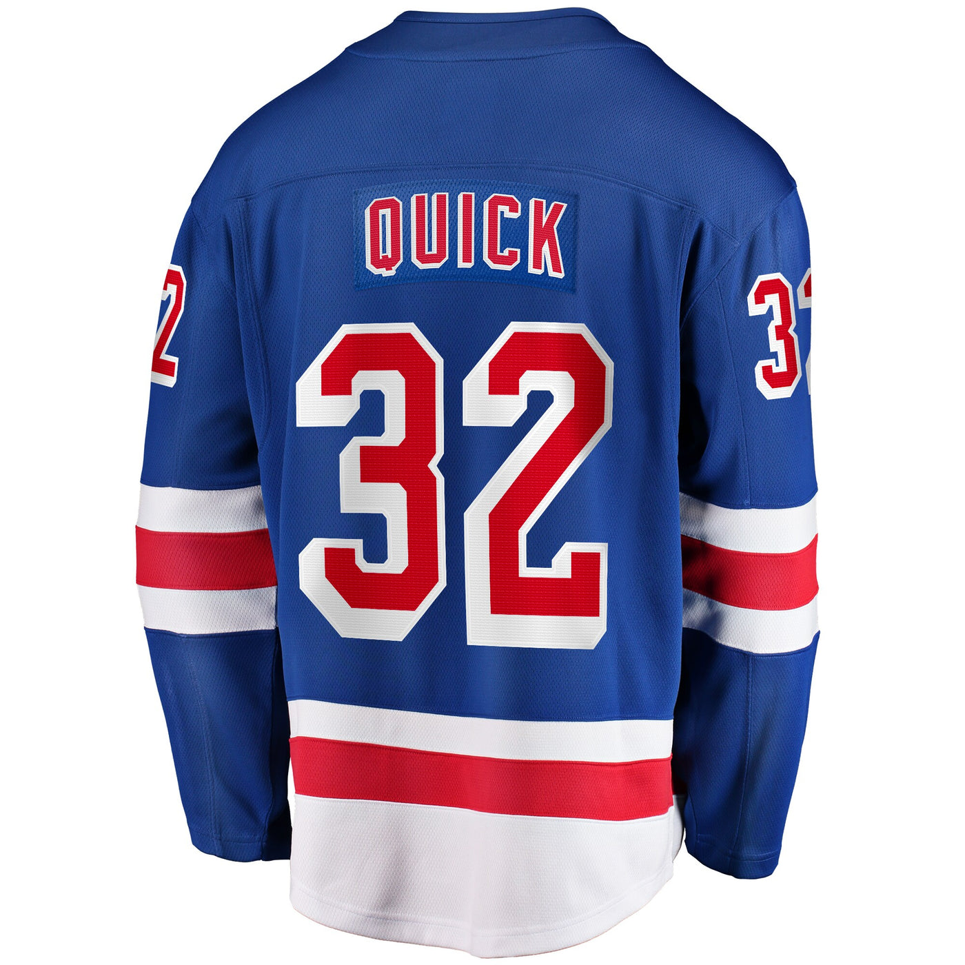 New York Rangers Jonathan Quick Fanatics Blue Home Breakaway Jersey