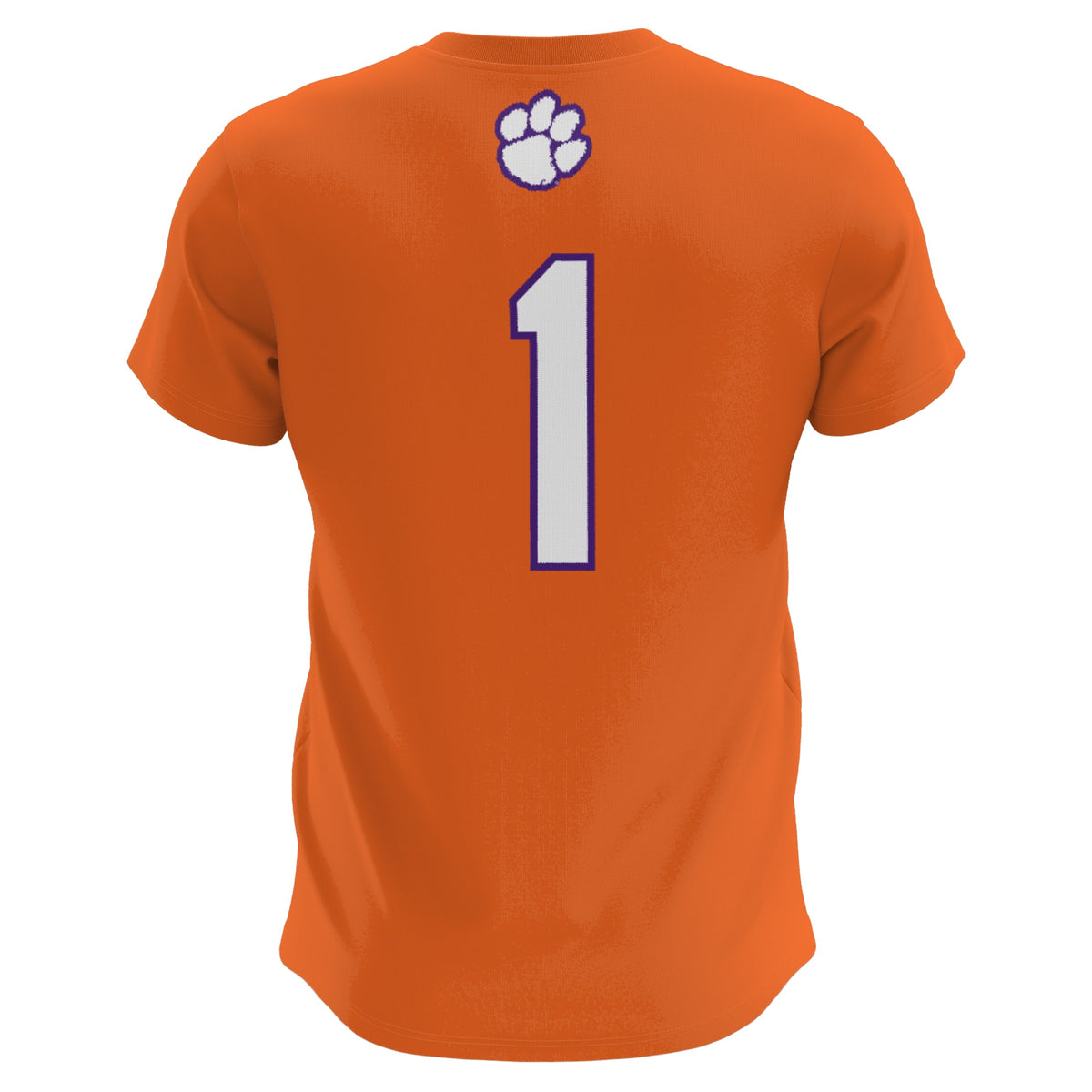 #1 Clemson Tigers GameDay Greats Lightweight Lacrosse Jersey - Orange