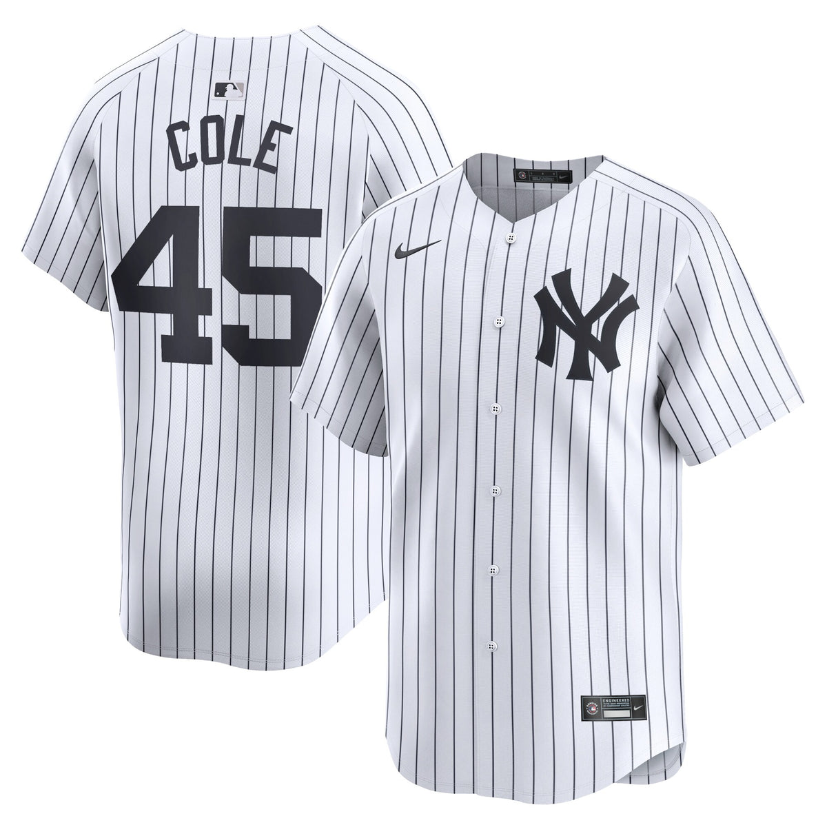 New York Yankees Gerrit Cole White Home Limited Player Jersey