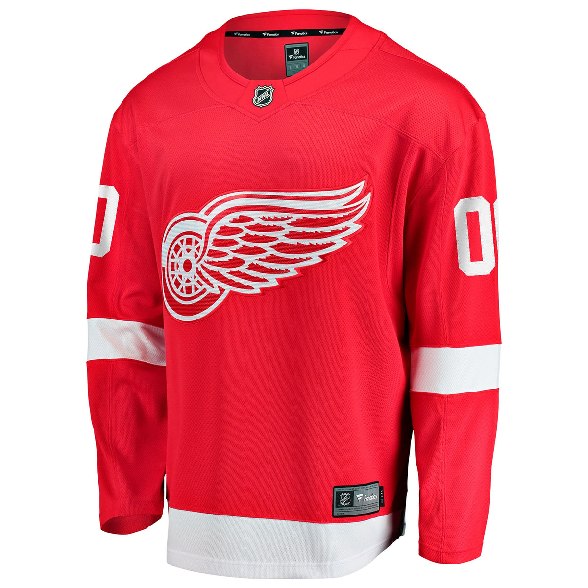 Detroit Red Wings Fanatics Red Home Breakaway Custom Jersey
