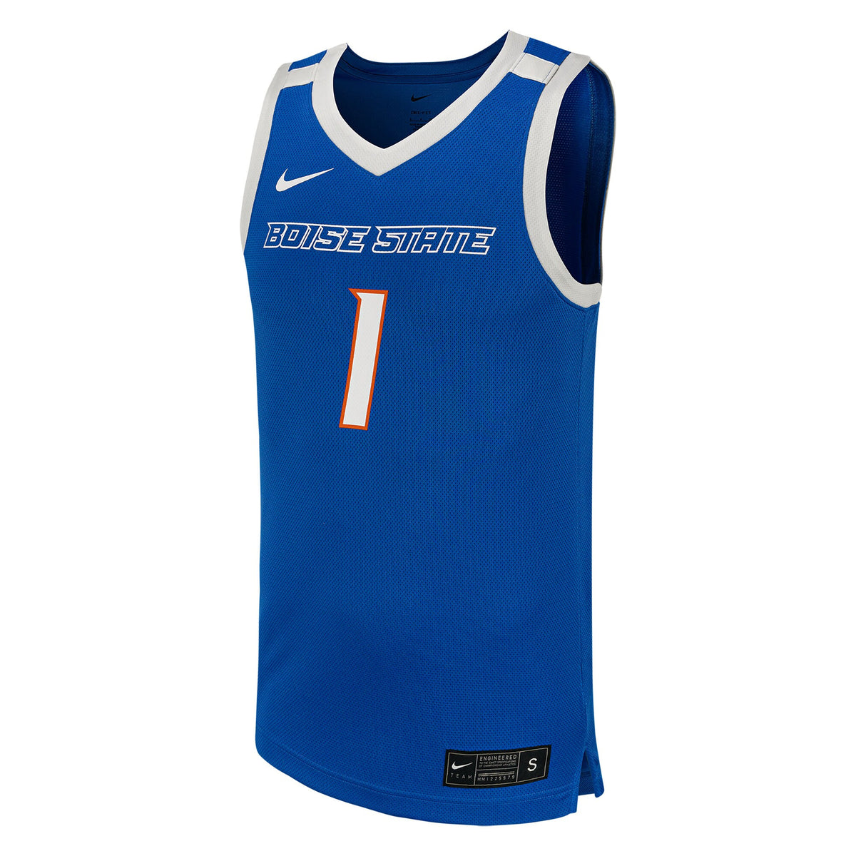 #1 Boise State Broncos Replica Basketball Jersey - Royal