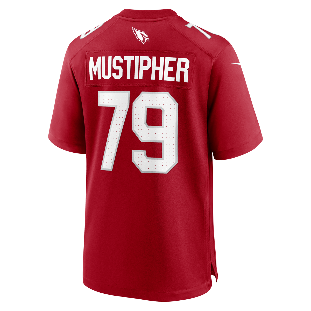 Arizona Cardinals PJ Mustipher Cardinal Team Game Jersey