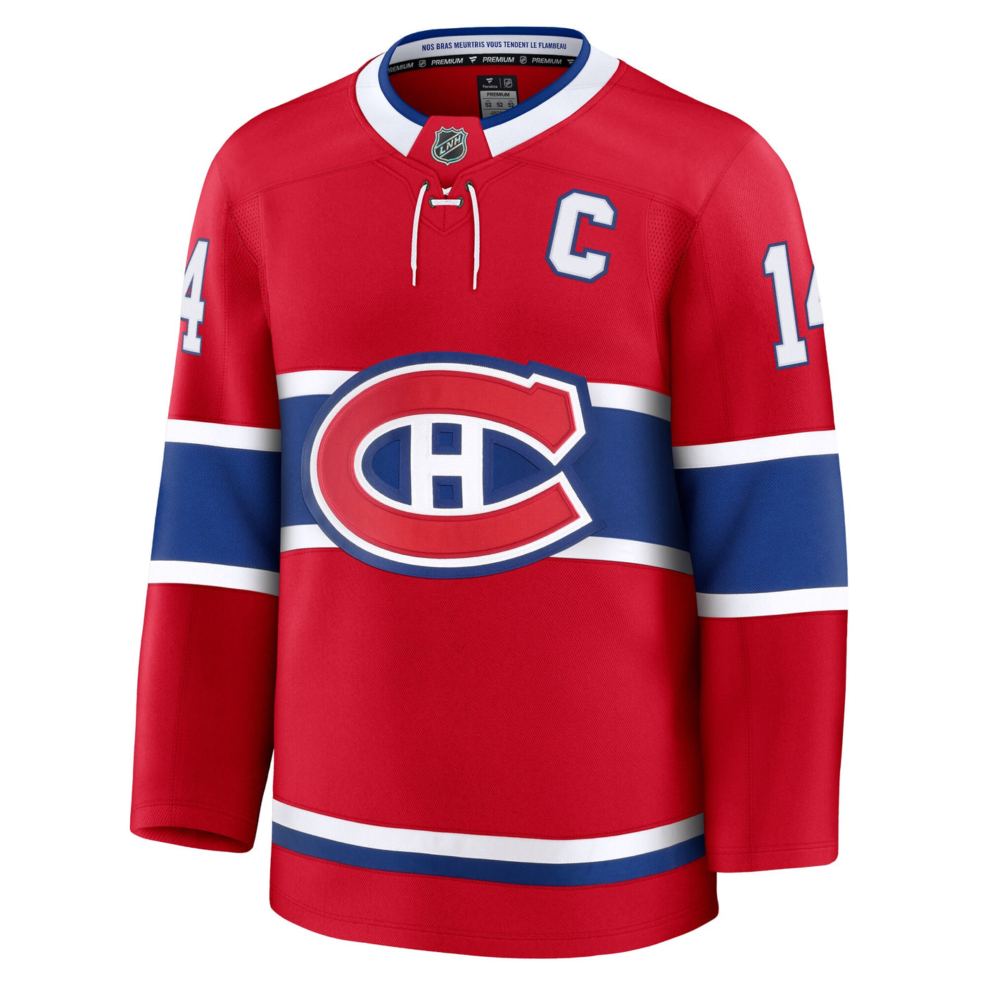 Montreal Canadiens Nick Suzuki Fanatics Red Home Premium Jersey