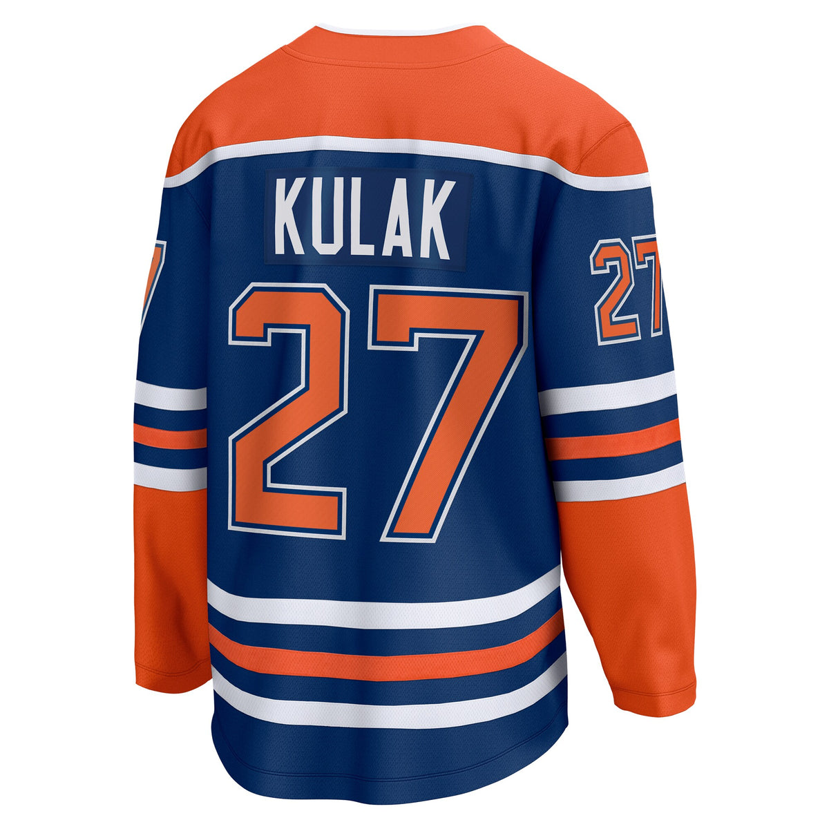 Edmonton Oilers Brett Kulak Fanatics Royal Home Breakaway Player Jersey