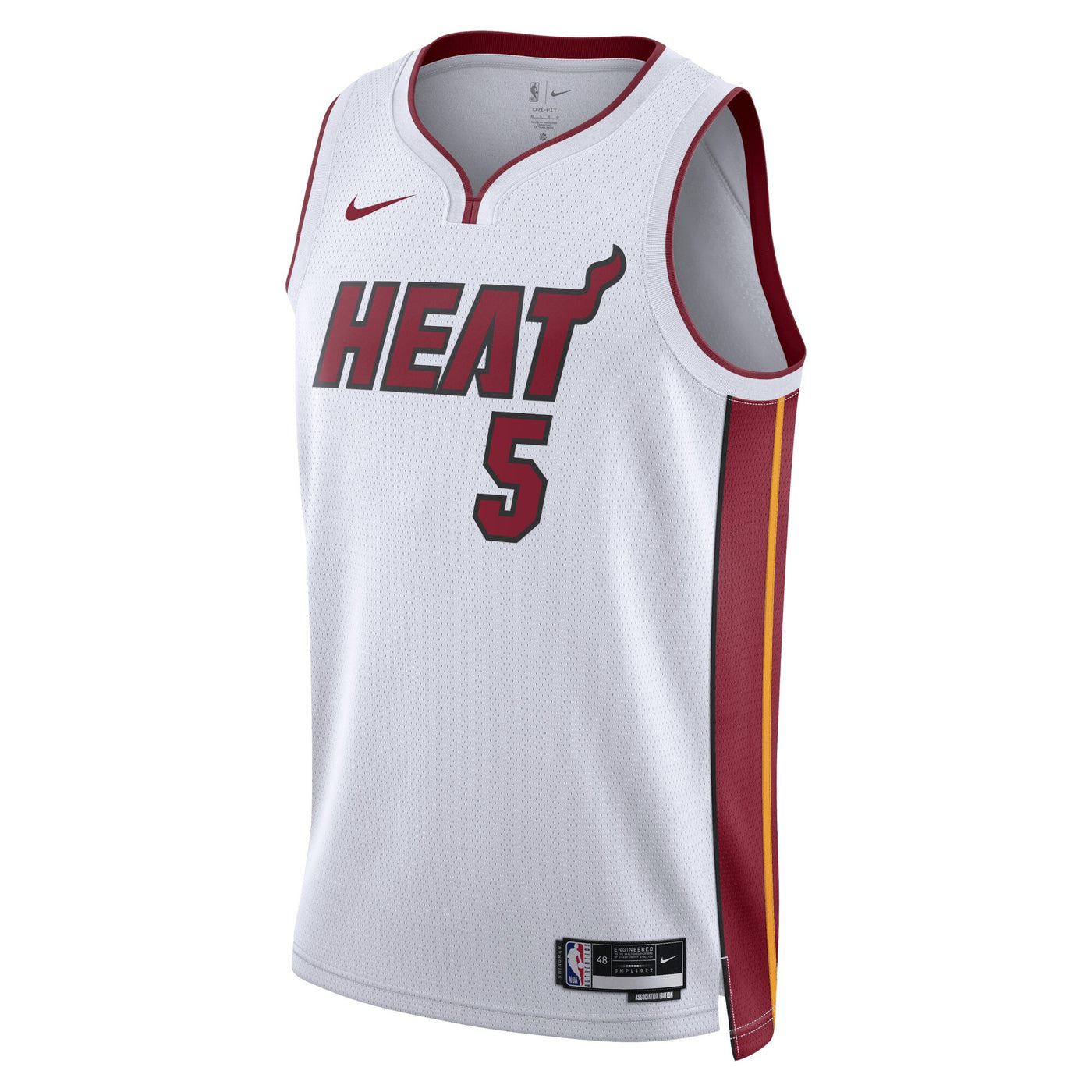 Miami Heat Nike Association Edition Swingman Jersey - White - Nikola Jović