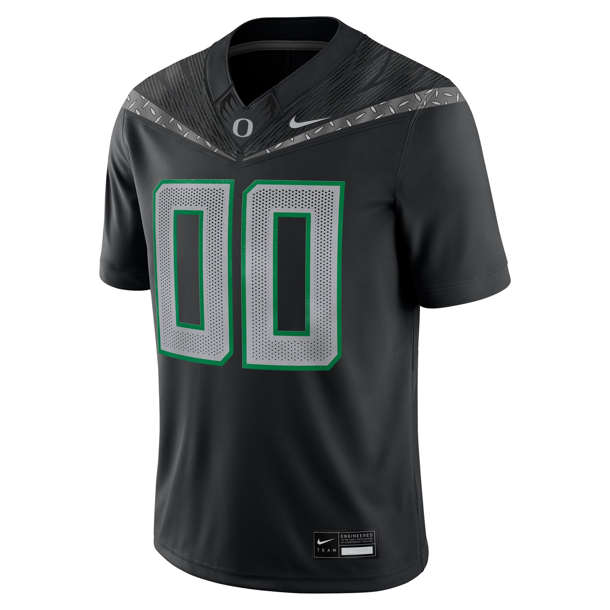 Oregon Ducks NIL Pick-A-Player Game Jersey - Black