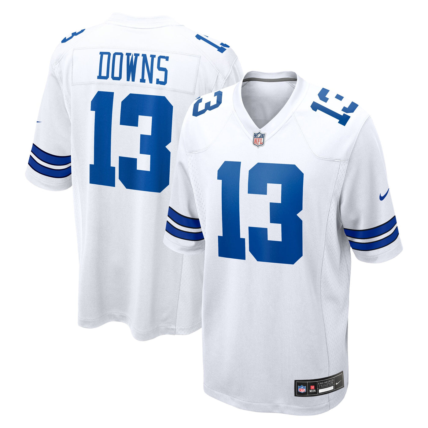 Dallas Cowboys Caleb Downs Nike White Game Jersey