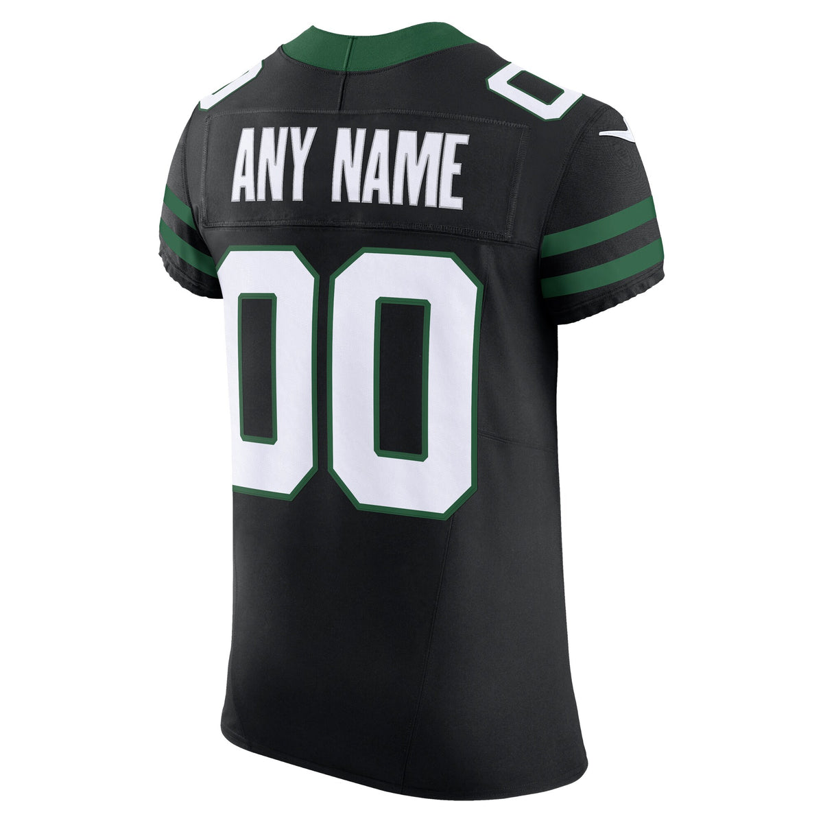 New York Jets Legacy Black Alternate Vapor F.U.S.E. Elite Custom Jersey