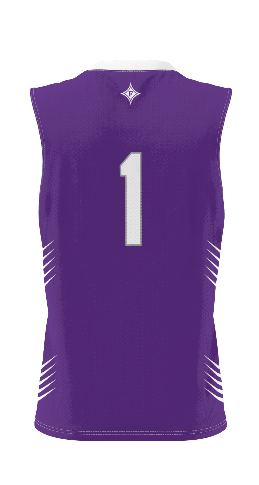 #1 Furman Paladins GameDay Greats Lightweight Basketball Jersey - Purple