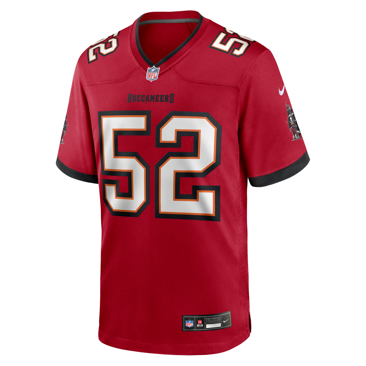 Tampa Bay Buccaneers Christian Rozeboom Red Team Game Jersey