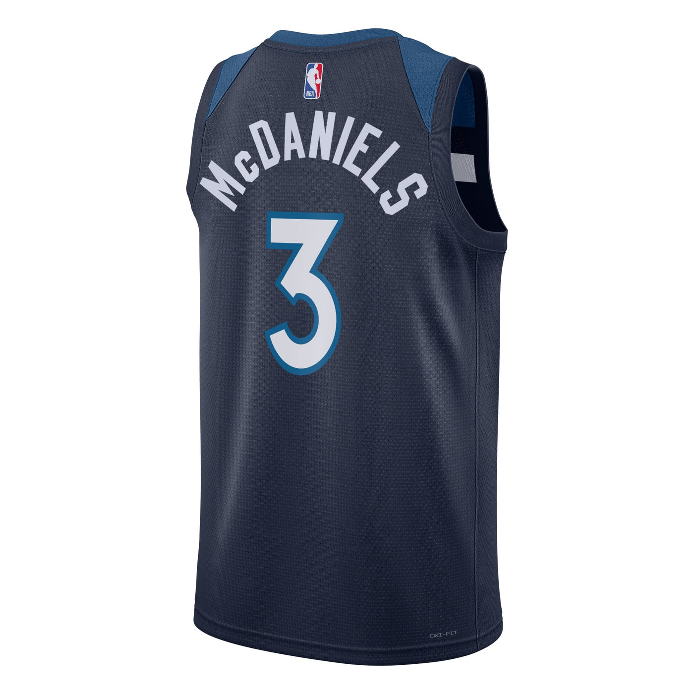 Minnesota Timberwolves Nike Icon Edition Swingman Jersey - Navy - Jaden McDaniels