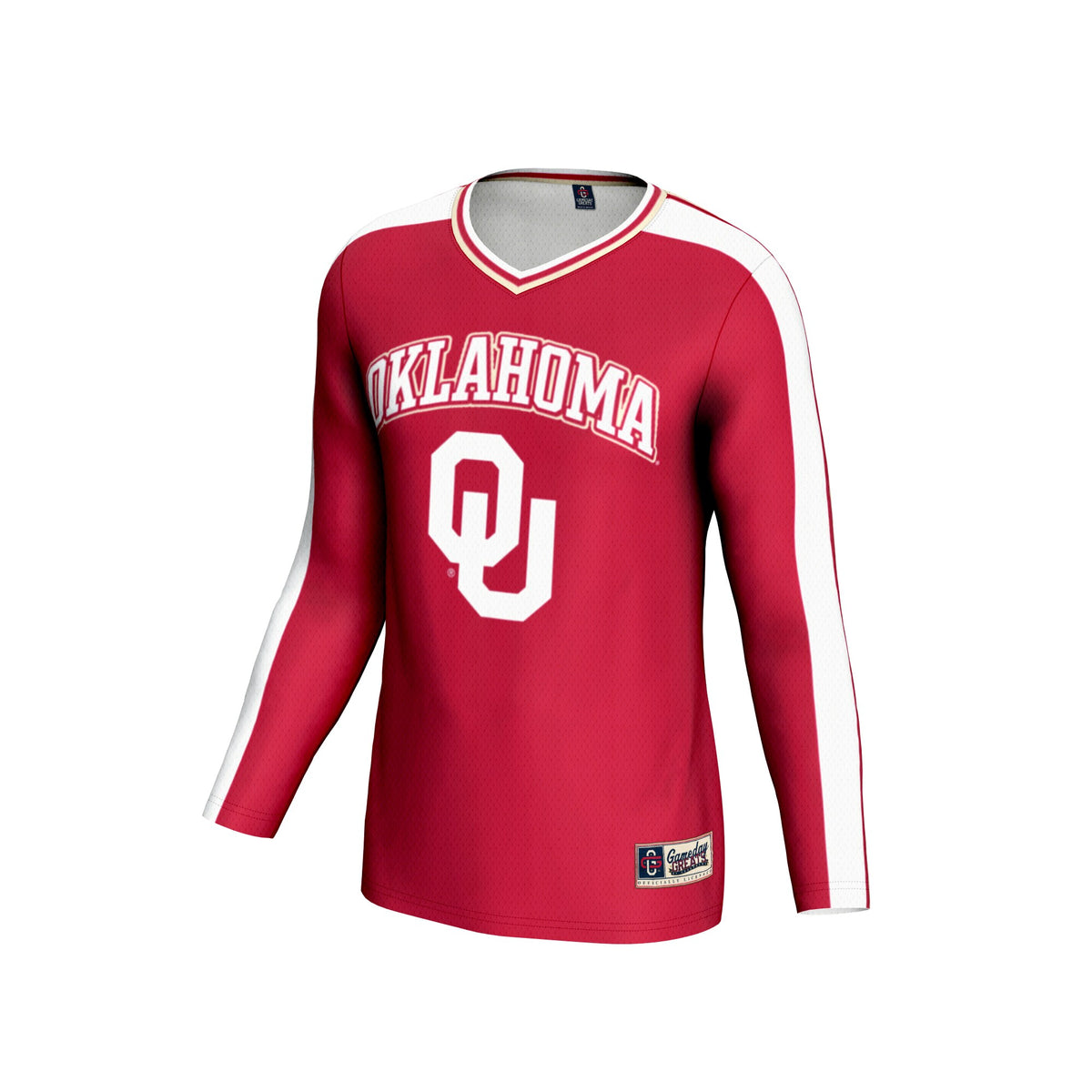 Oklahoma Sooners GameDay Greats #1 Lightweight Volleyball Fashion Jersey - Crimson