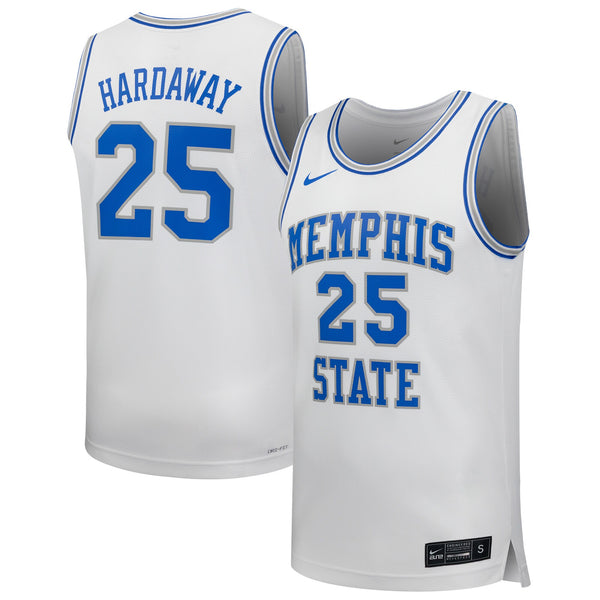 Nike Penny Hardaway White Memphis Tigers Home Replica Basketball Jersey