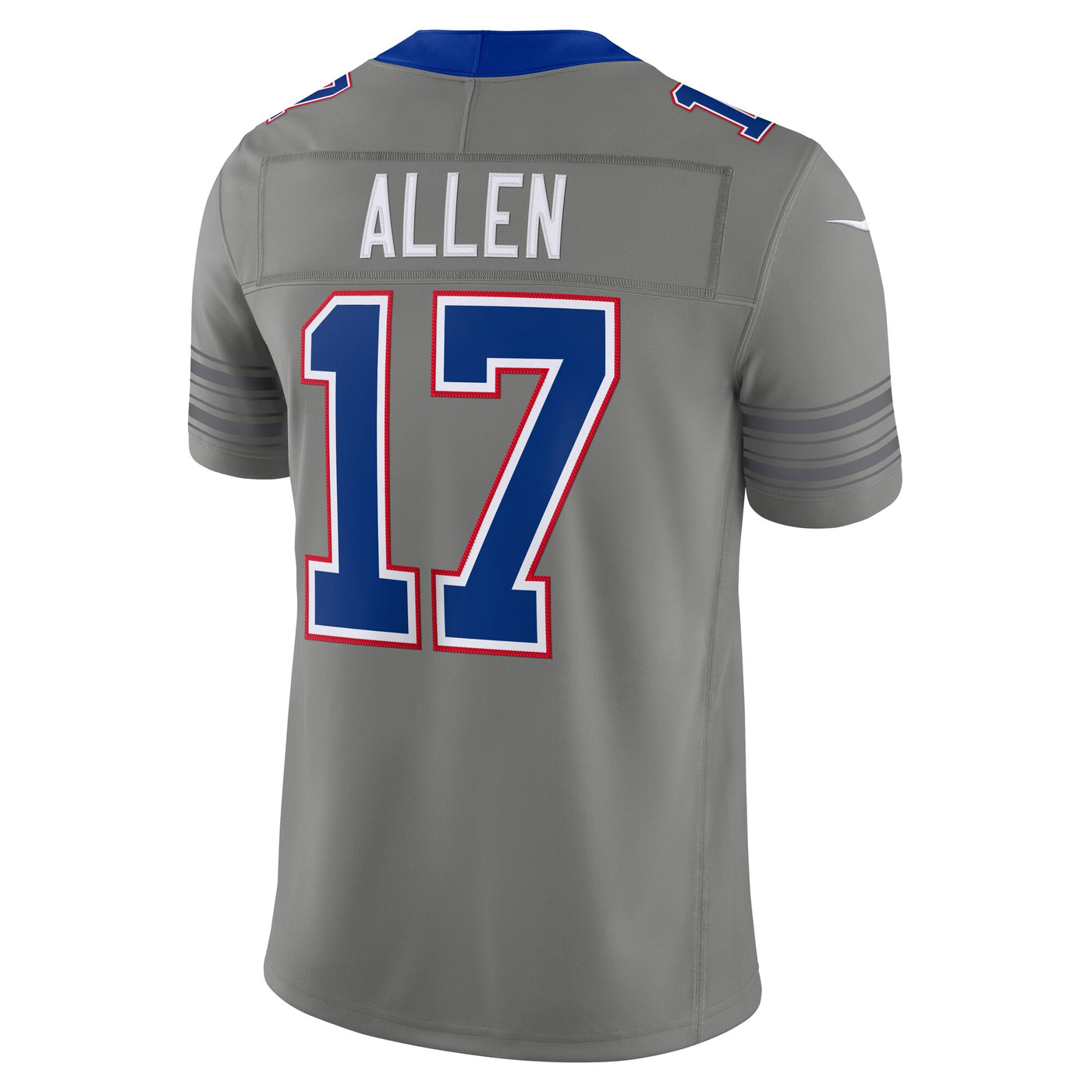 Buffalo Bills Josh Allen Nike Gray Nickel City Vapor F.U.S.E. Stitched Limited Jersey