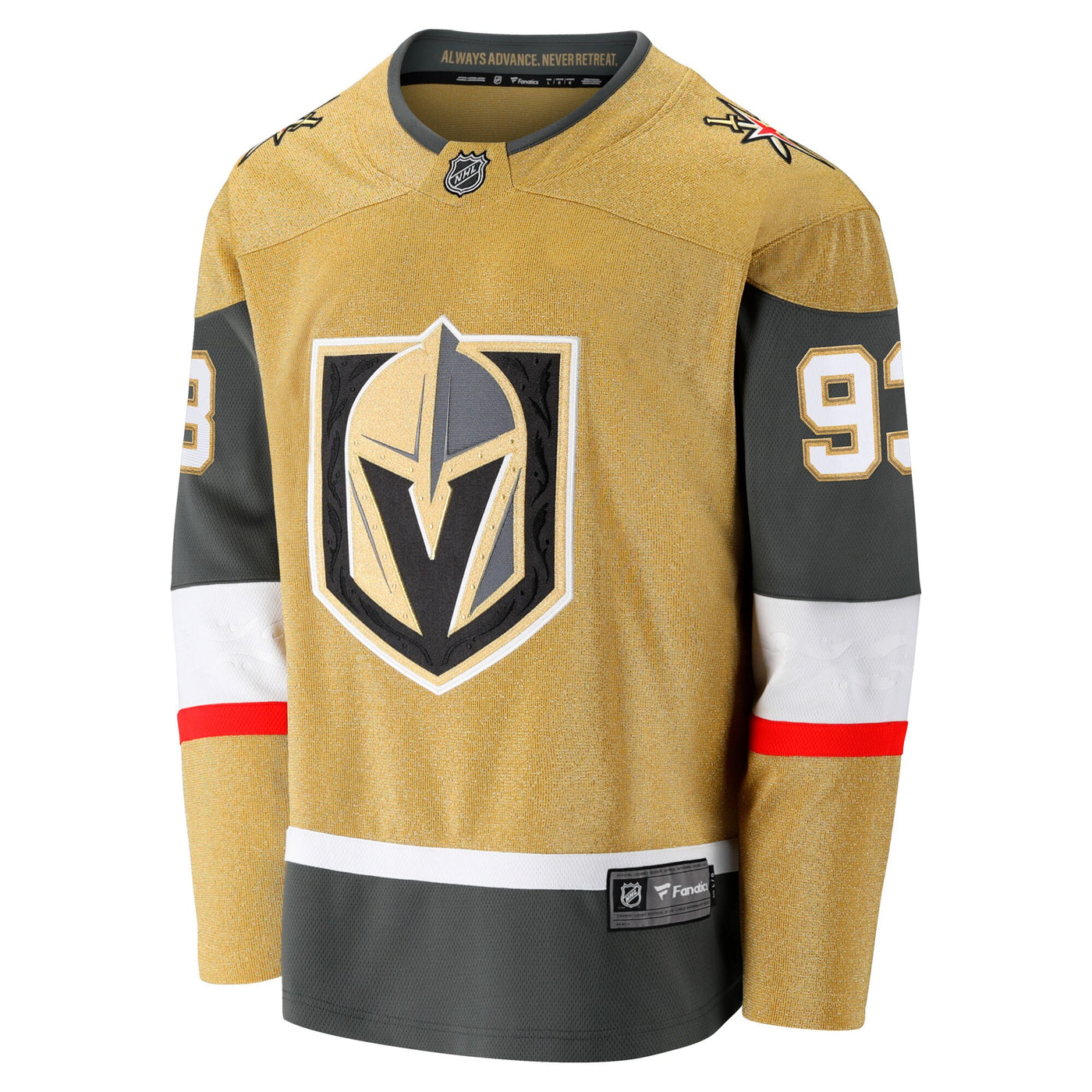 Vegas Golden Knights Mitch Marner Fanatics Gold Home Breakaway Jersey