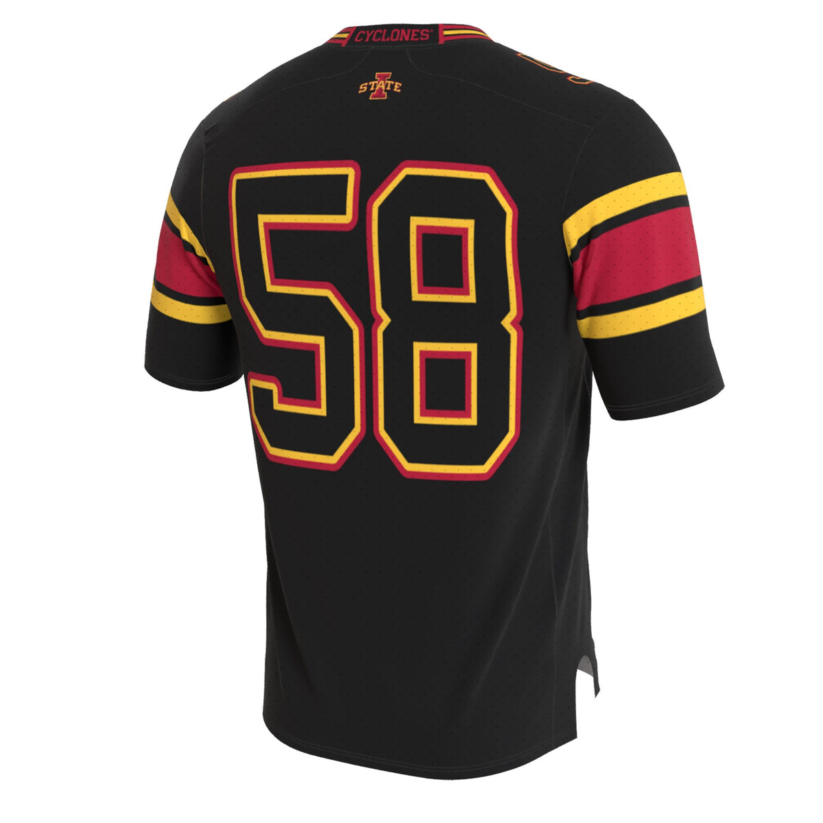 Iowa State Cyclones GameDay Greats Lightweight Collegiate Football Blackout Fashion Jersey