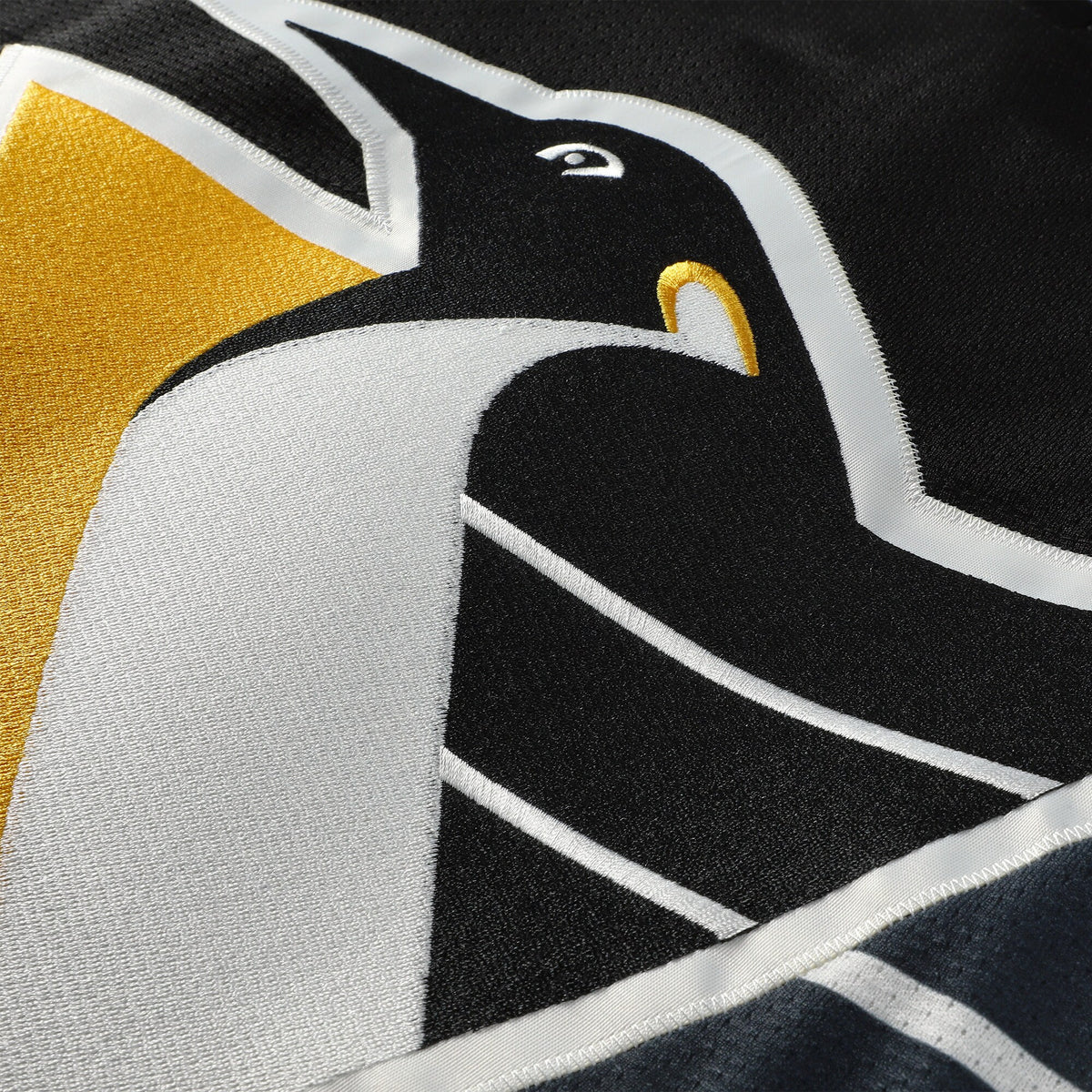 Pittsburgh Penguins Mario Lemieux Mitchell & Ness Black 1996/97 Blue Line 2.0 Jersey