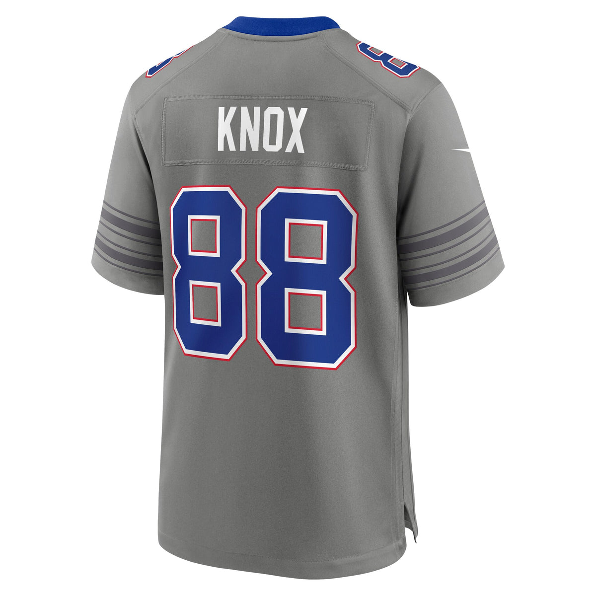 Buffalo Bills Dawson Knox Gray Nickel City Game Jersey