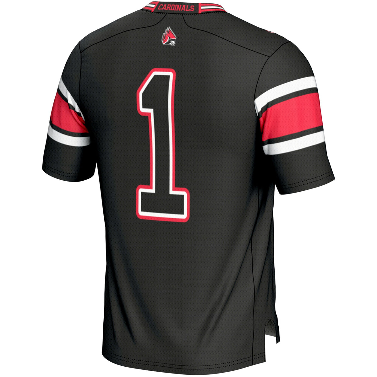 #1 Ball State Cardinals GameDay Greats Endzone Football Jersey - Black