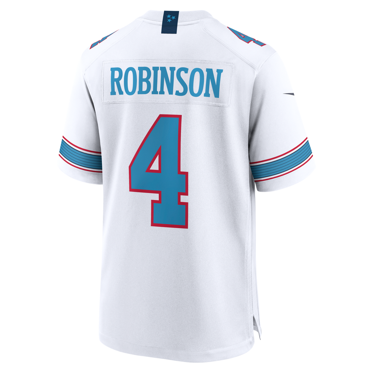 Tennessee Titans Wan'Dale Robinson White Game Jersey