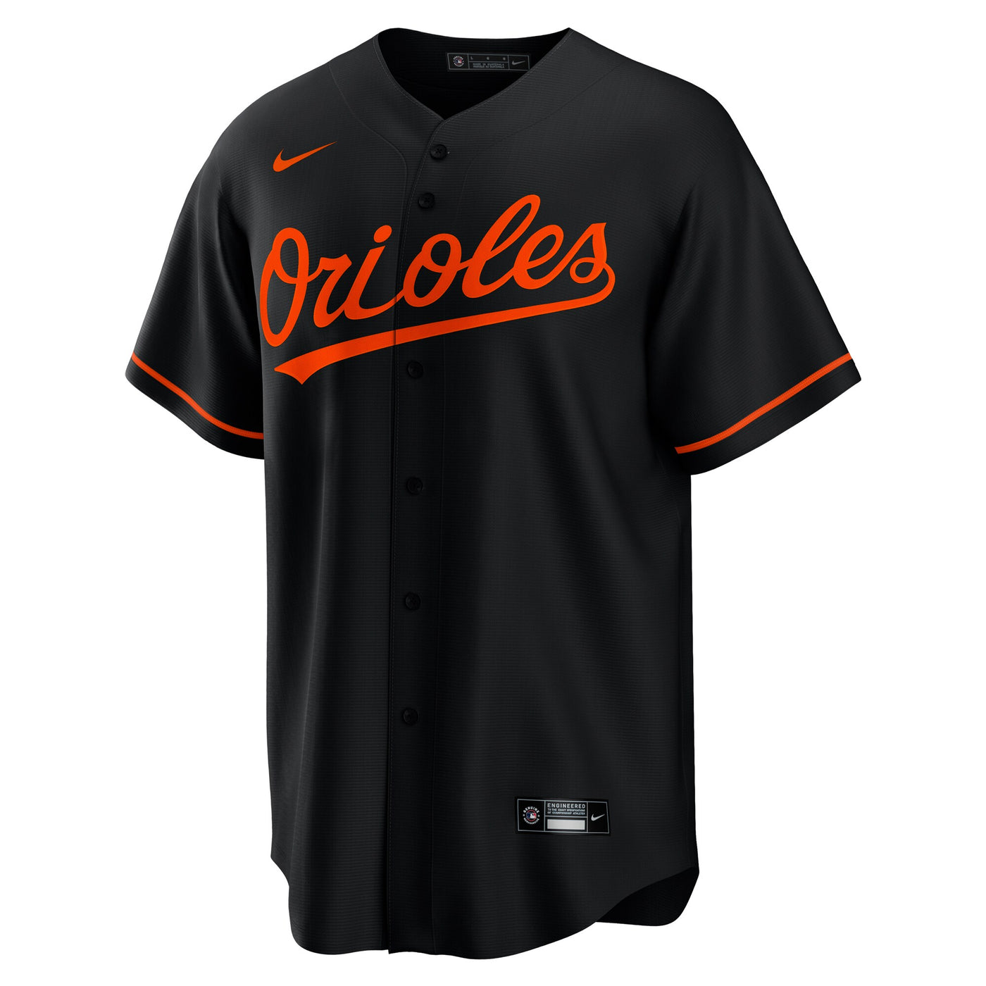 Baltimore Orioles Adley Rutschman Nike Black Alternate Replica Player Jersey