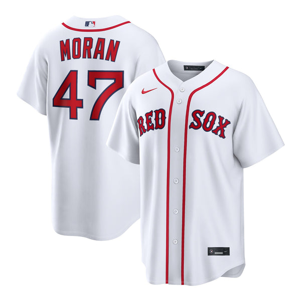 Boston Red Sox Jovani Moran White Home Replica Jersey