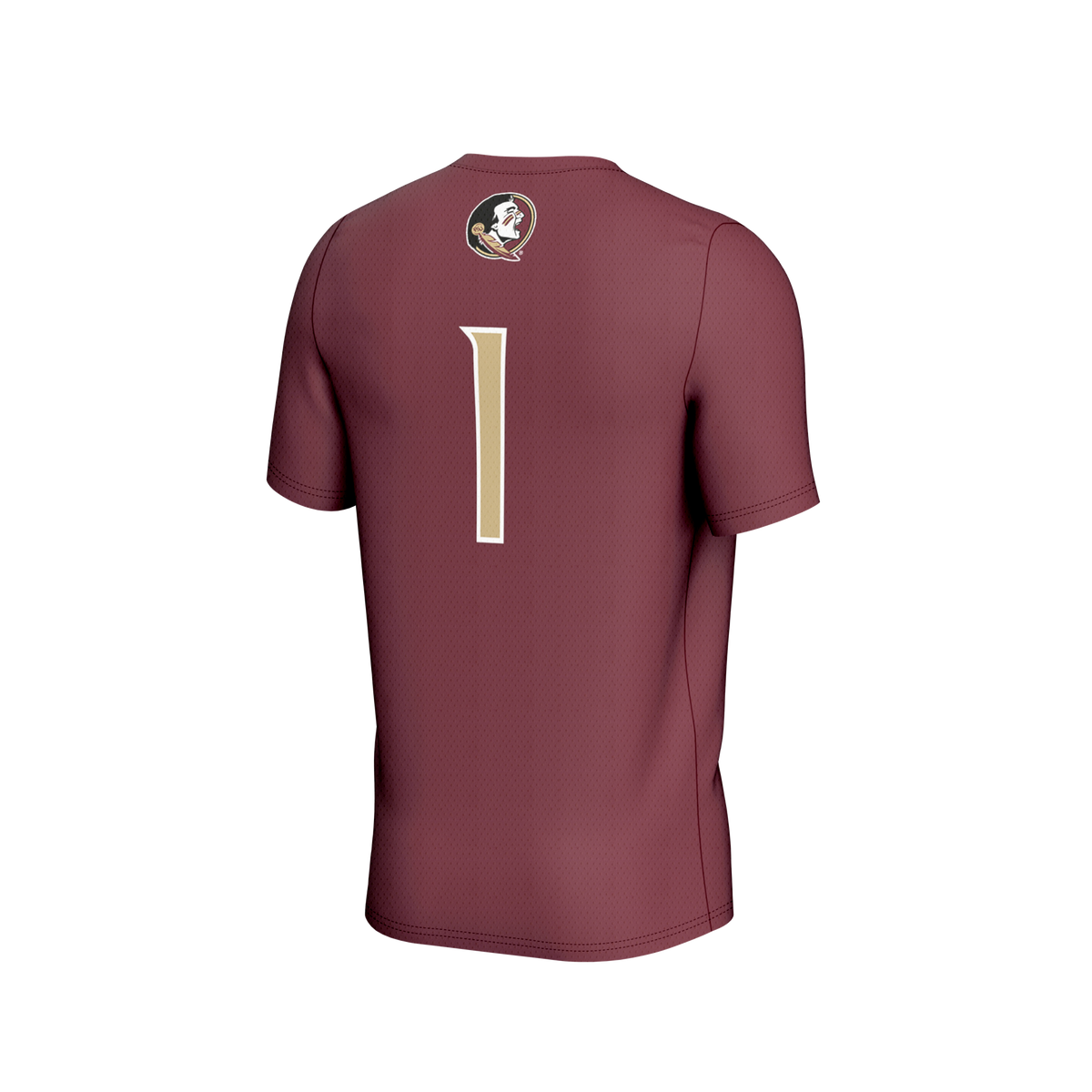 #1 Florida State Seminoles GameDay Greats Lightweight Collegiate Soccer Fashion Jersey - Garnet