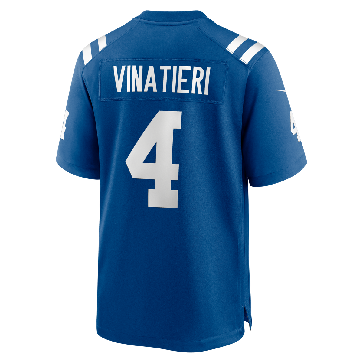 Indianapolis Colts Adam Vinatieri Royal Team Retired Game Jersey