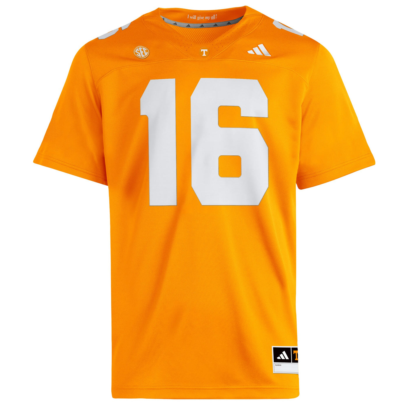 adidas Peyton Manning Tennessee Orange Tennessee Volunteers Home Premier Jersey