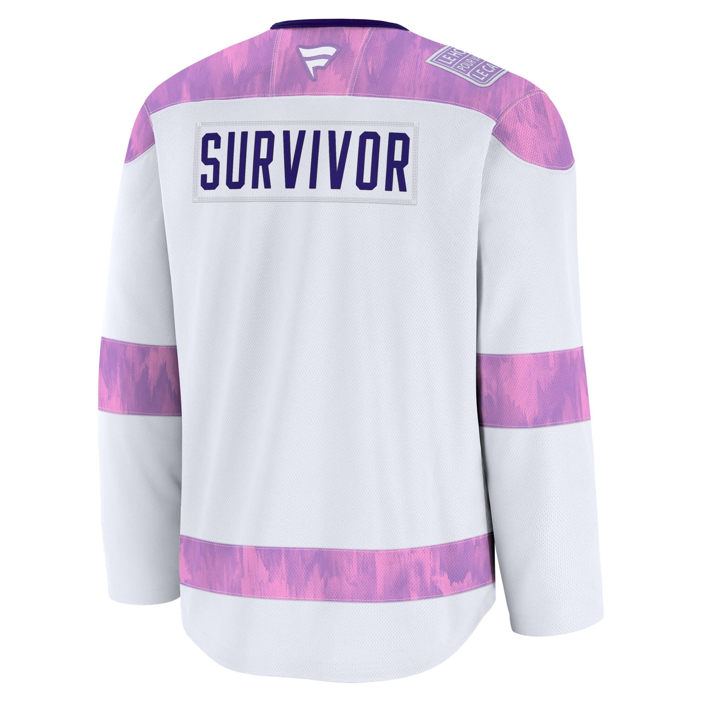 Nashville Predators Fanatics White Hockey Fights Cancer Survivor Practice Jersey