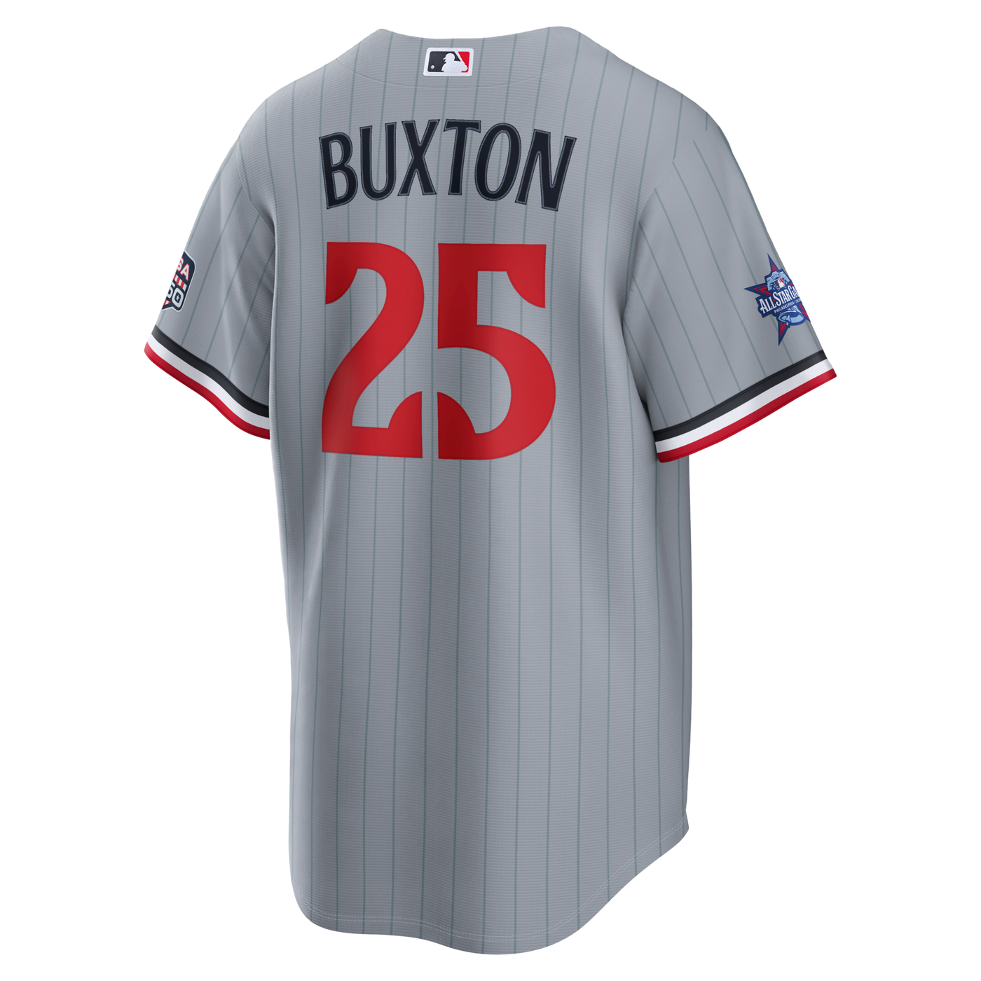 2026 All-Star Game Minnesota Twins Byron Buxton Nike Gray Replica Jersey