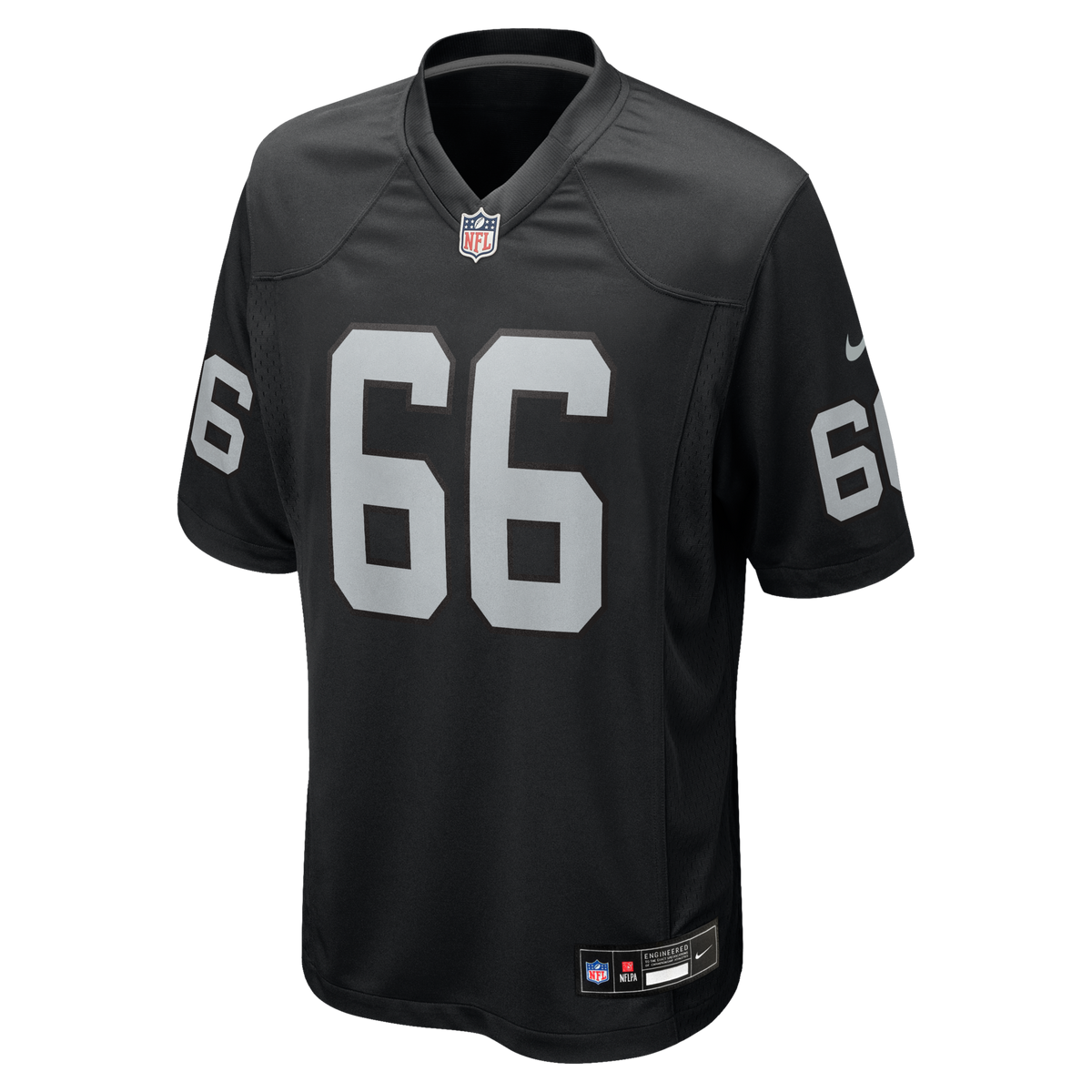 Las Vegas Raiders Dylan Parham Black Game Player Jersey