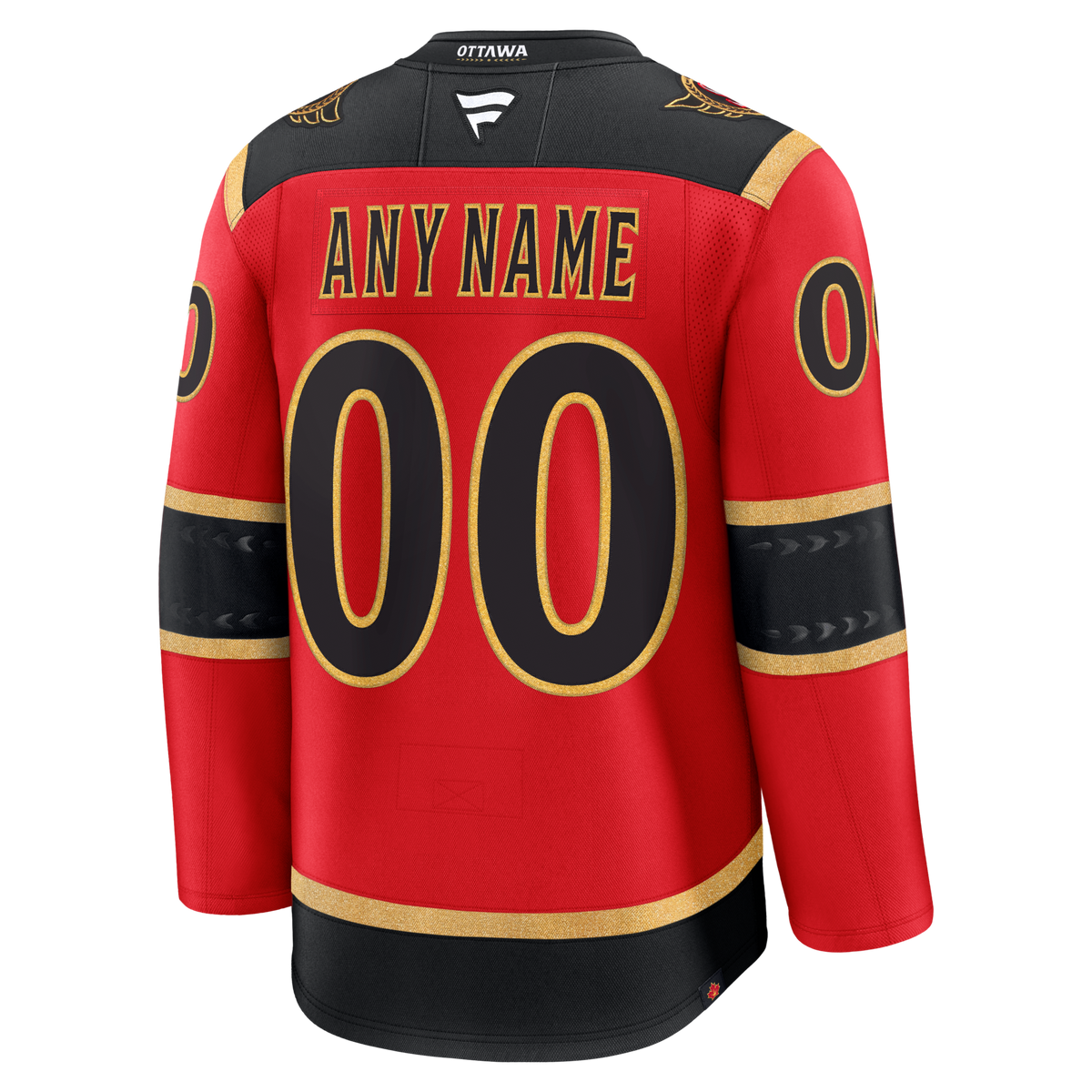 Ottawa Senators Fanatics Red Alternate Custom Premium Jersey