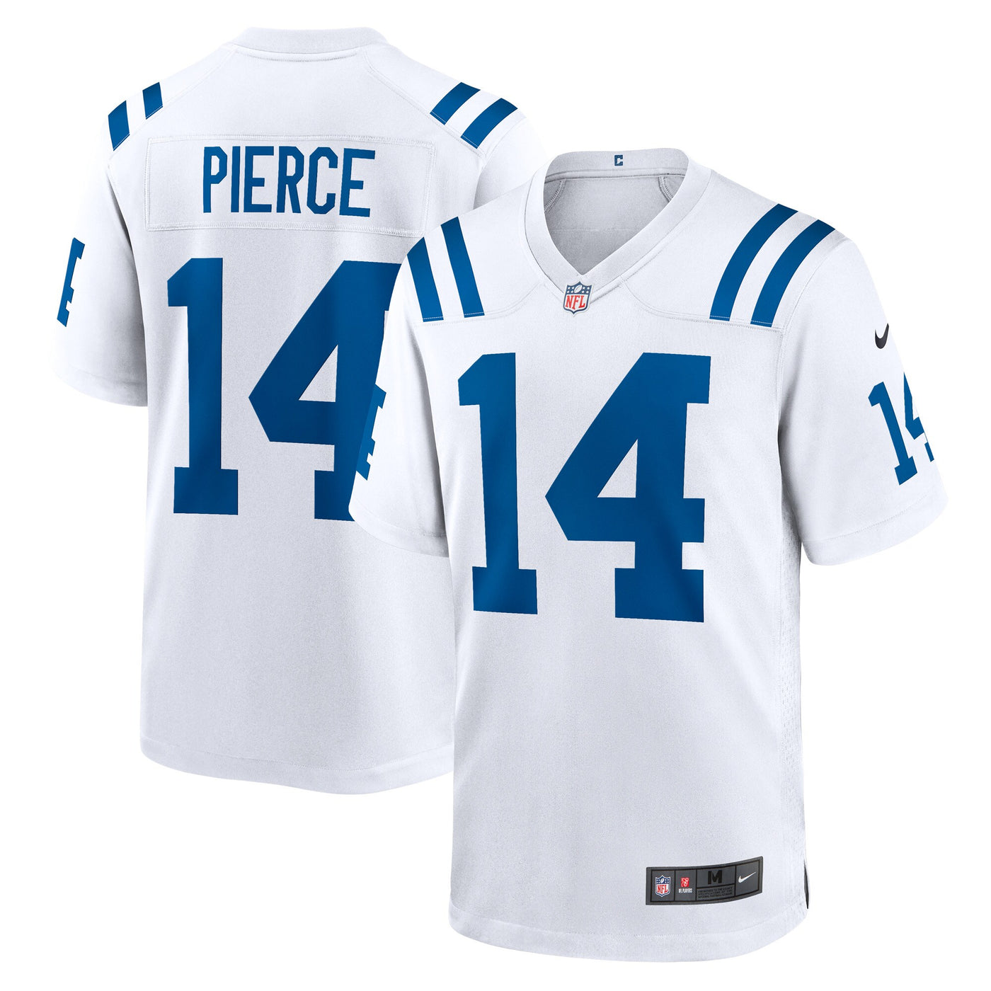 Indianapolis Colts Alec Pierce Nike White Away Game Player Jersey