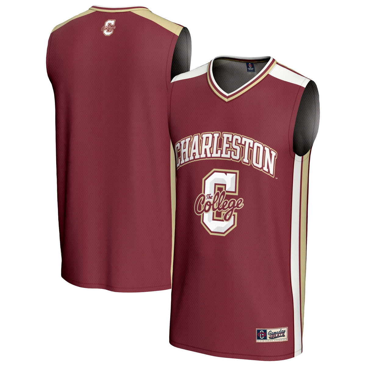 Charleston Cougars GameDay Greats Spirit Basketball Jersey - Maroon