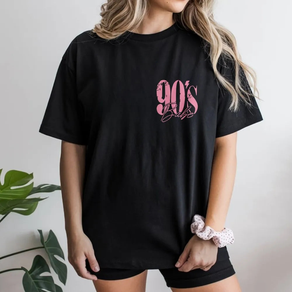 90s Babe T-Shirt | Retro Y2K Graphic Sweatshirt | Premium Soft Pullover | Nostalgic 90s Throwback Gift