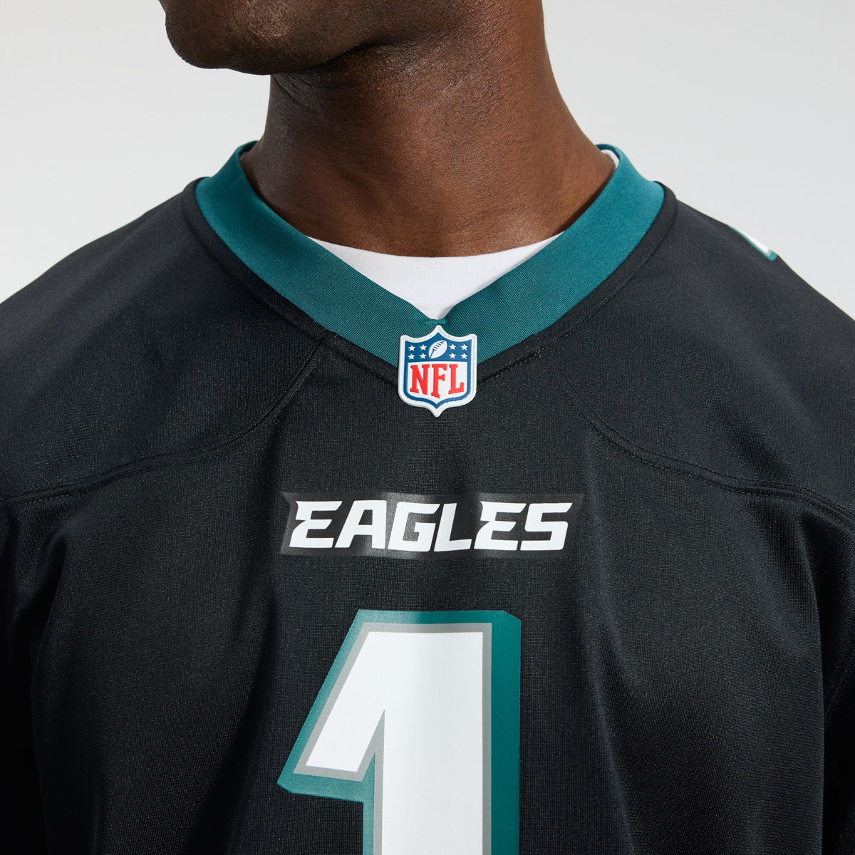 Philadelphia Eagles Jalen Hurts Black Alternate Game Jersey