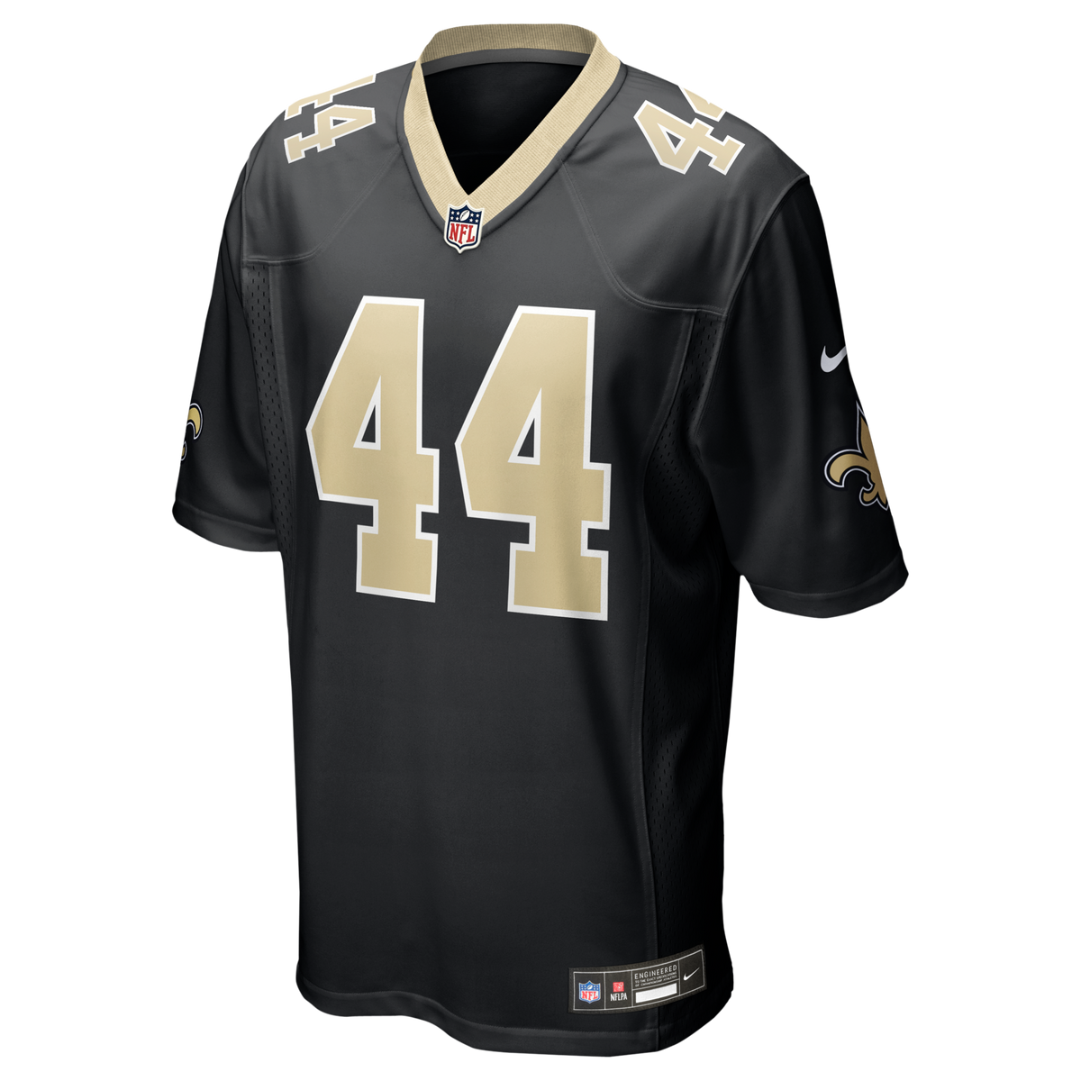 New Orleans Saints Isaiah Stalbird Black Team Game Jersey