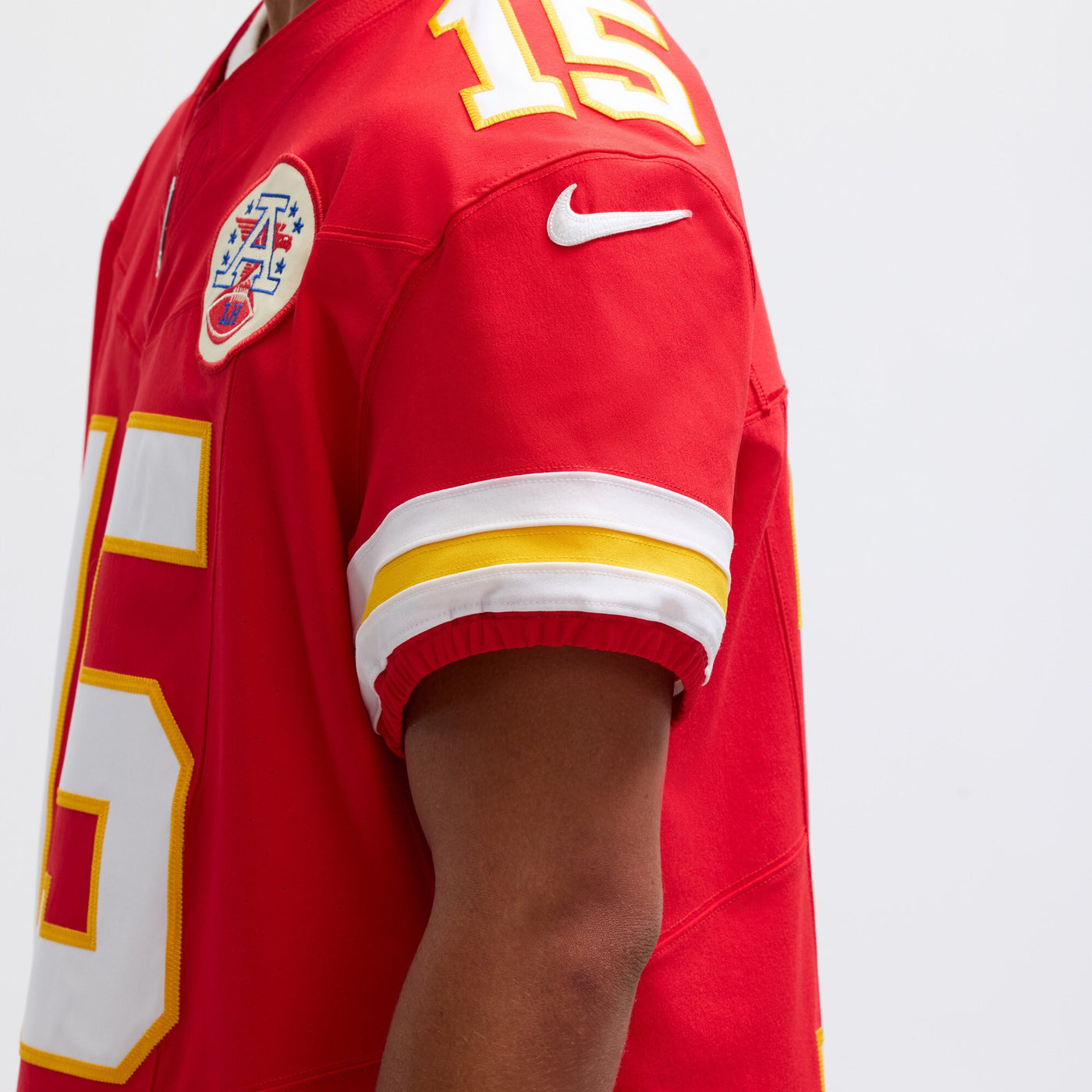 Kansas City Chiefs Patrick Mahomes Nike Red Team Vapor F.U.S.E. Elite Jersey