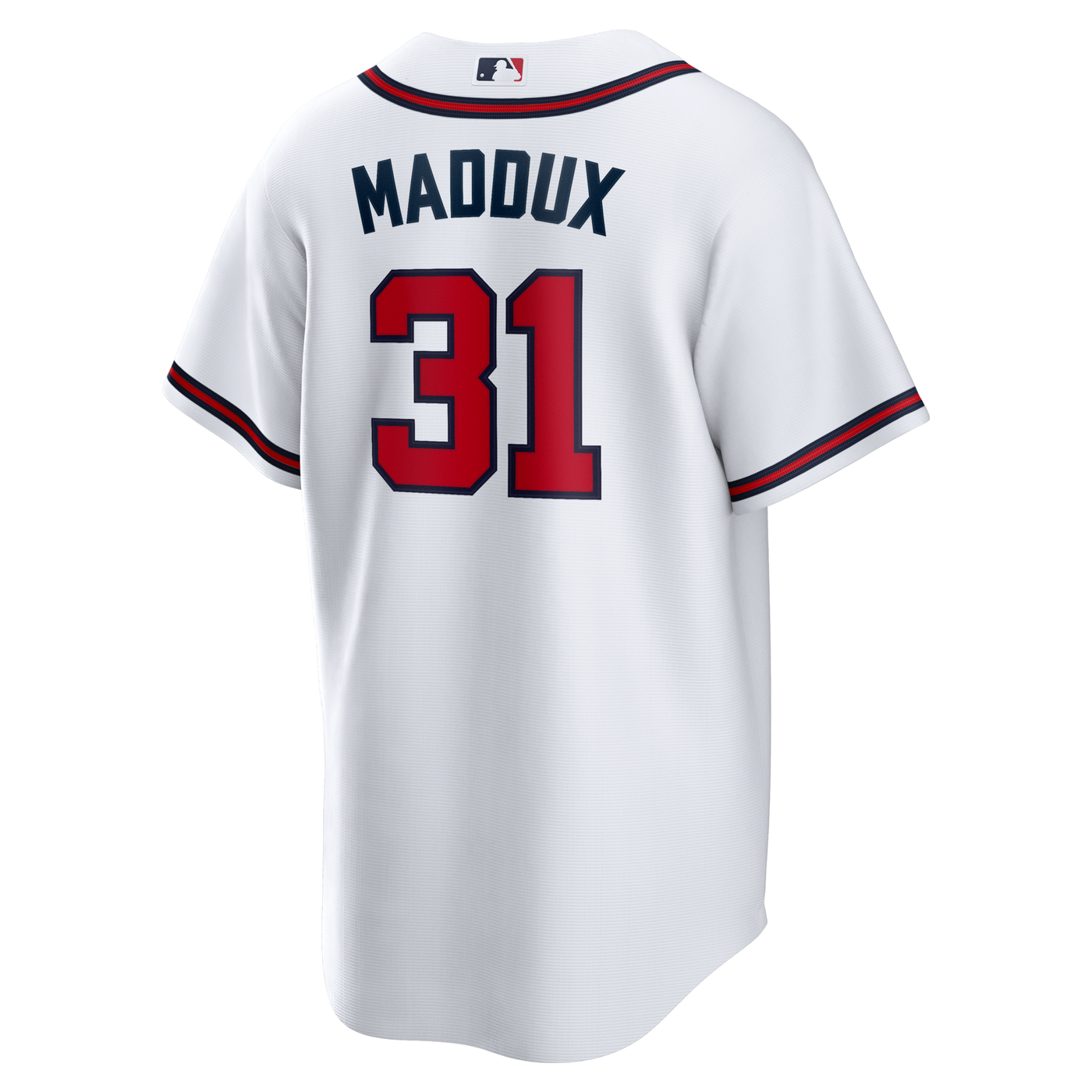 Atlanta Braves Greg Maddux Nike White Home Retired Player Replica Jersey