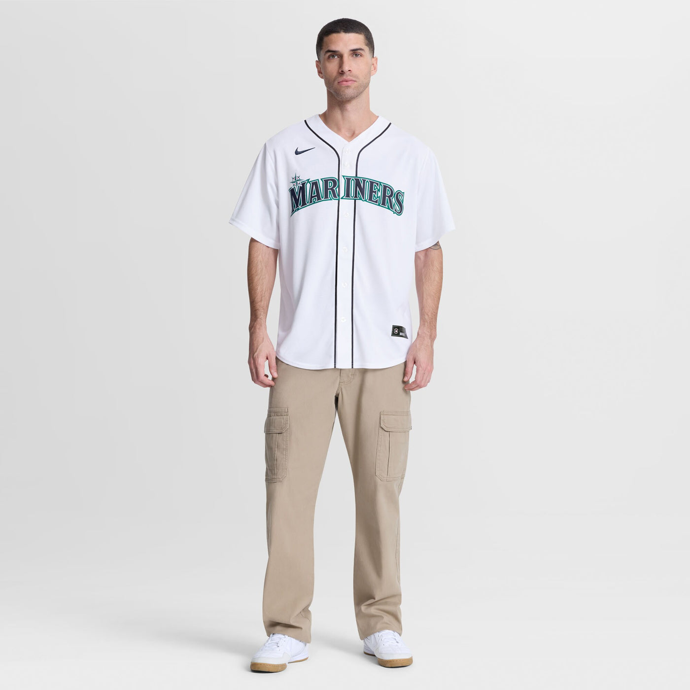 Seattle Mariners Brendan Donovan Nike White Home Replica Jersey