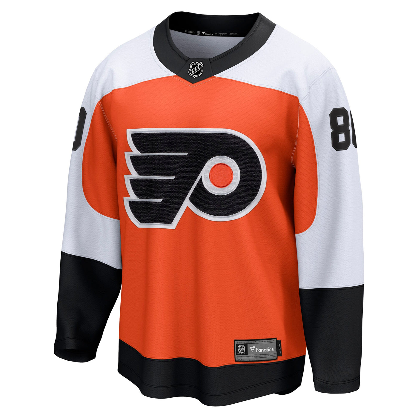 Philadelphia Flyers Dan Vladar Fanatics Orange Home Breakaway Jersey