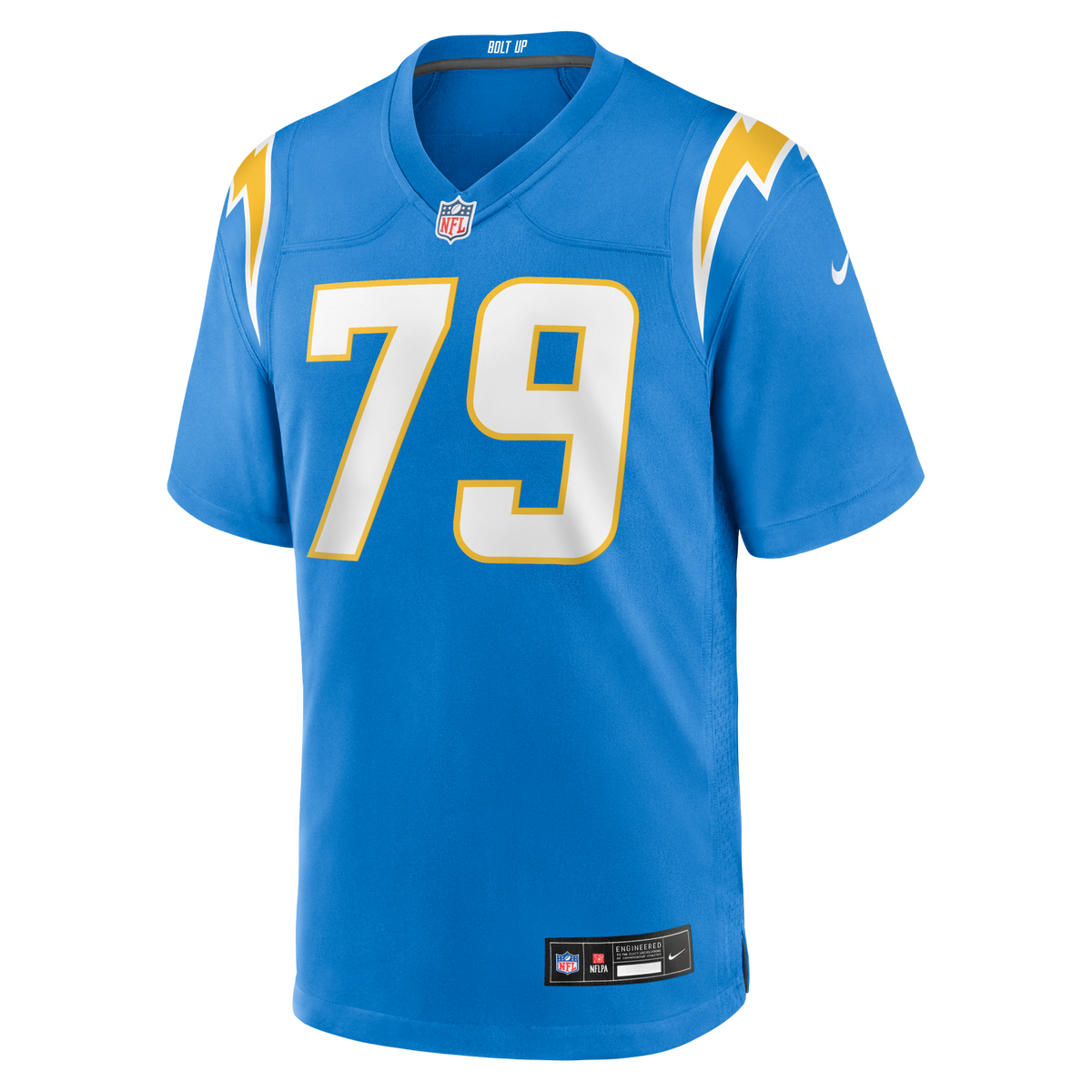 Los Angeles Chargers Trey Pipkins III Powder Blue Game Jersey