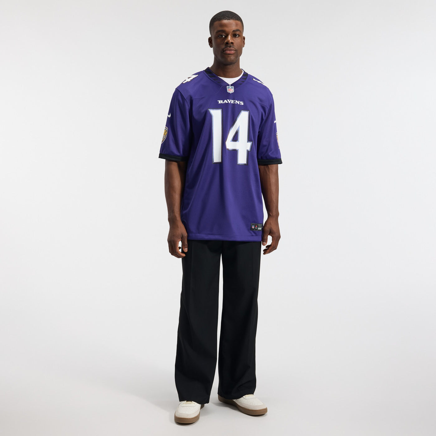 Baltimore Ravens Kyle Hamilton Nike Purple Team Game Jersey