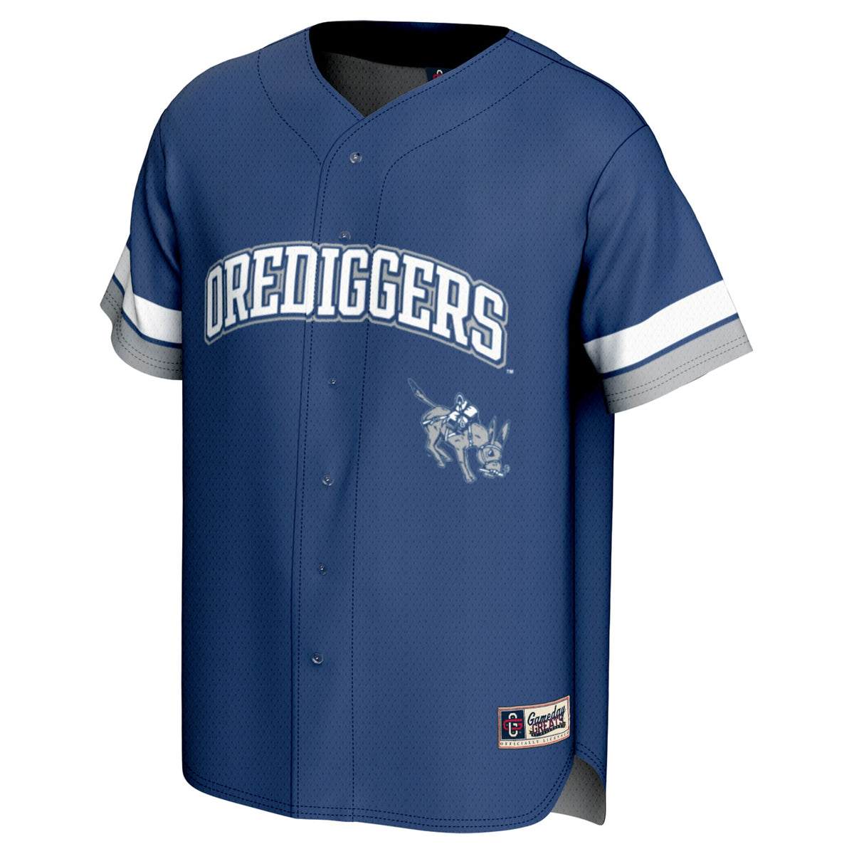 Colorado School of Mines Orediggers GameDay Greats Spirit Baseball Jersey - Blue