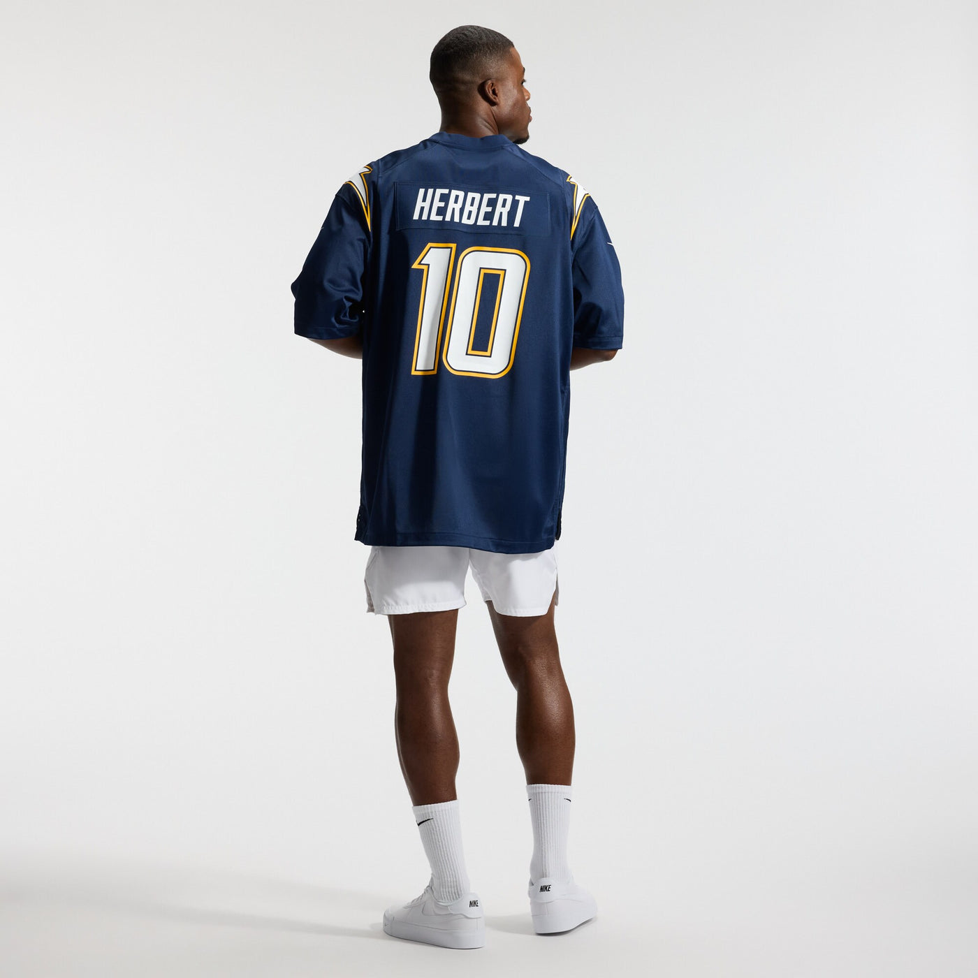 Los Angeles Chargers Justin Herbert Nike Navy Alternate Super Chargers Game Player Jersey