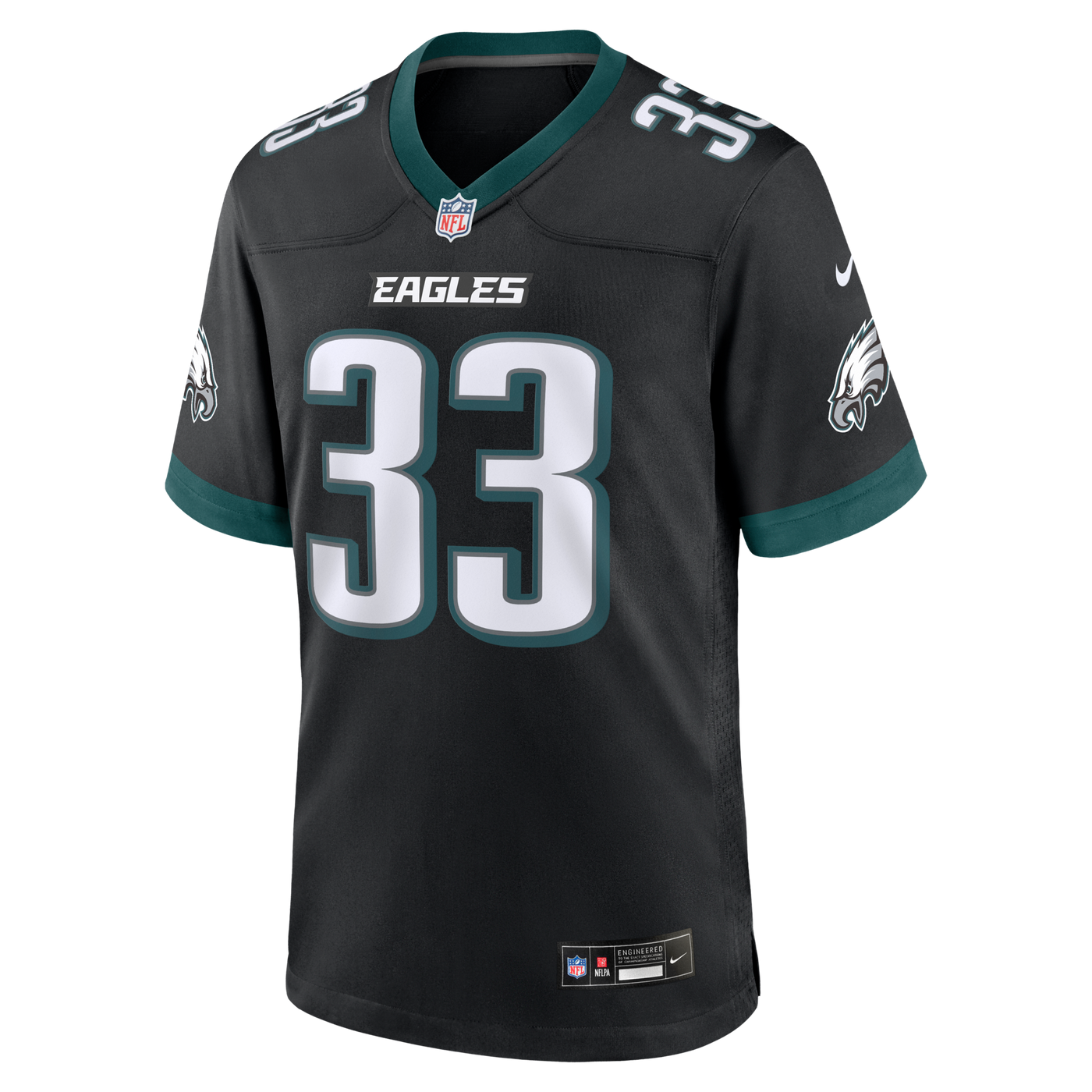 Philadelphia Eagles Cooper DeJean Nike Black Alternate Game Jersey